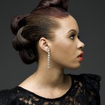 Updo Side View Updo Side View