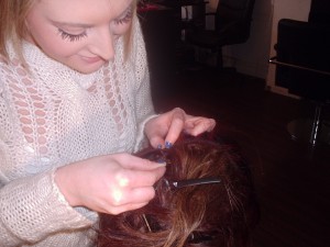 Silk Trends Hair Braiding Course - Adding weave tracks