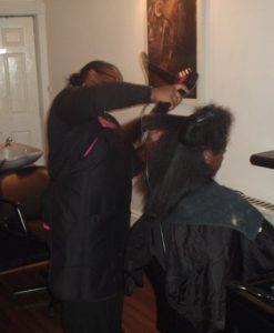Academy Course - Natural Afro Hair Styling by Student