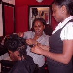 Academy Course - Natural Twist Style by Students - before