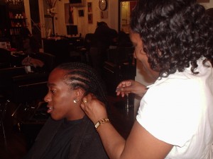 Academy Course - Cornrow Front/Single Braid with Extension by Student